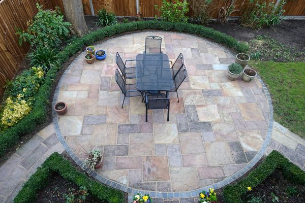 Stone Patio Installation in Laurel