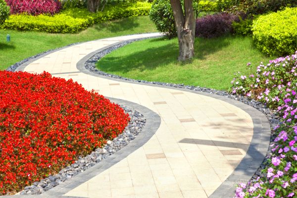 Garden Walkway Installation in Laurel