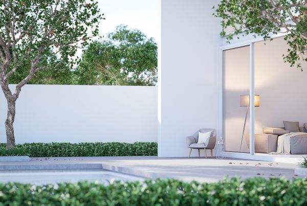 Courtyard Installation in Laurel