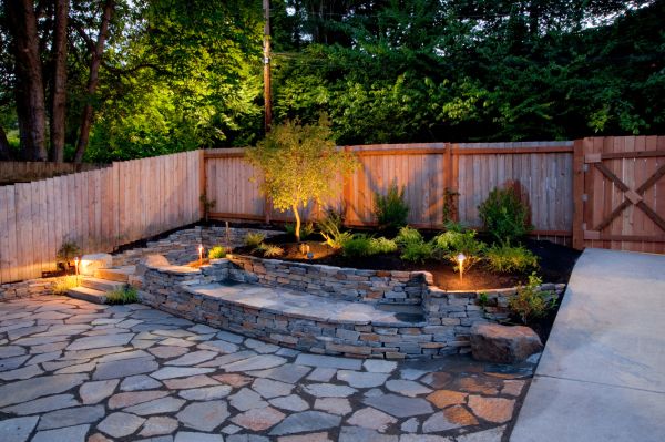 Stone Terrace Installation in Laurel