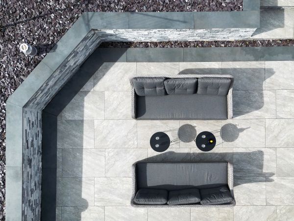 Porcelain Patio Installation in Laurel