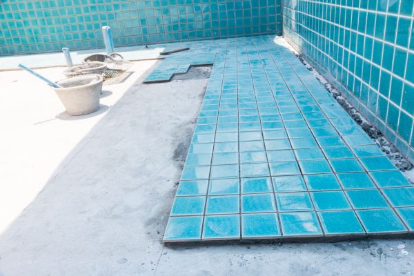 Pool Flooring Installation in Laurel