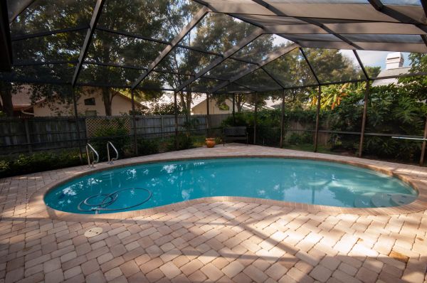 Pool Area Paving in Laurel