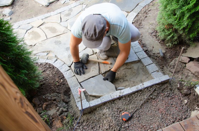 Flagstone Walkway Repair