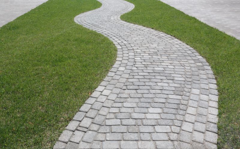 Stylish Paver Walkway